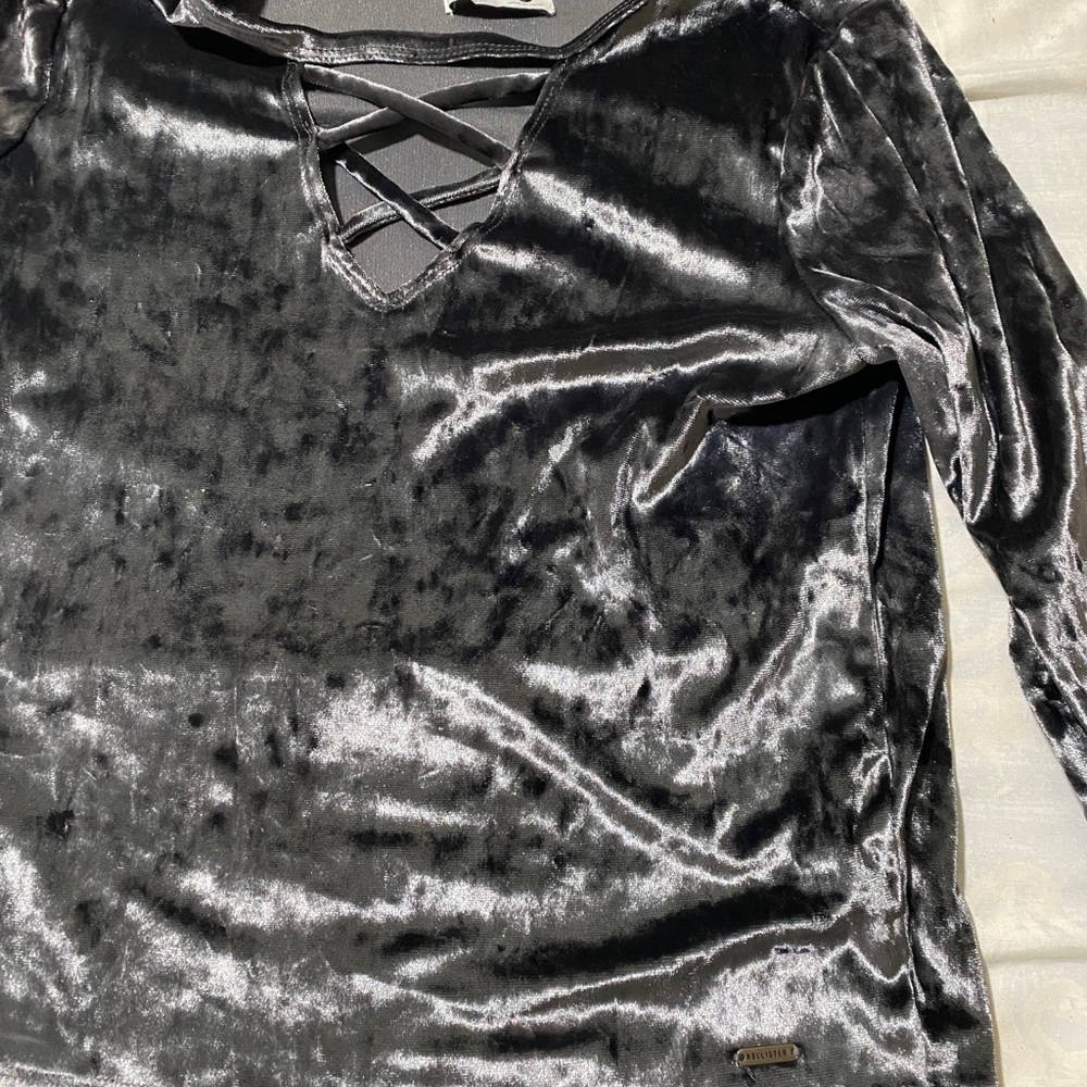 Furry hollister long sleeve